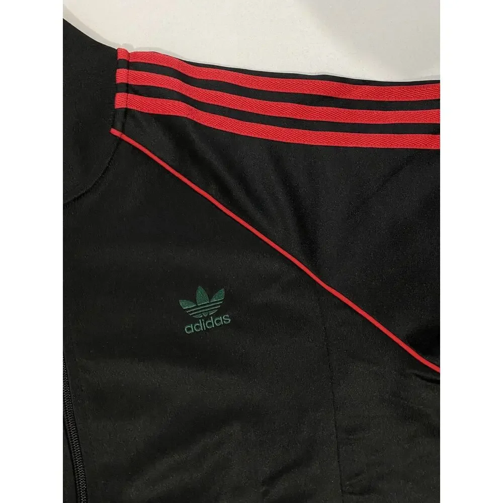Adidas Originals Superstar Tracksuit Black Better Scarlet Size S